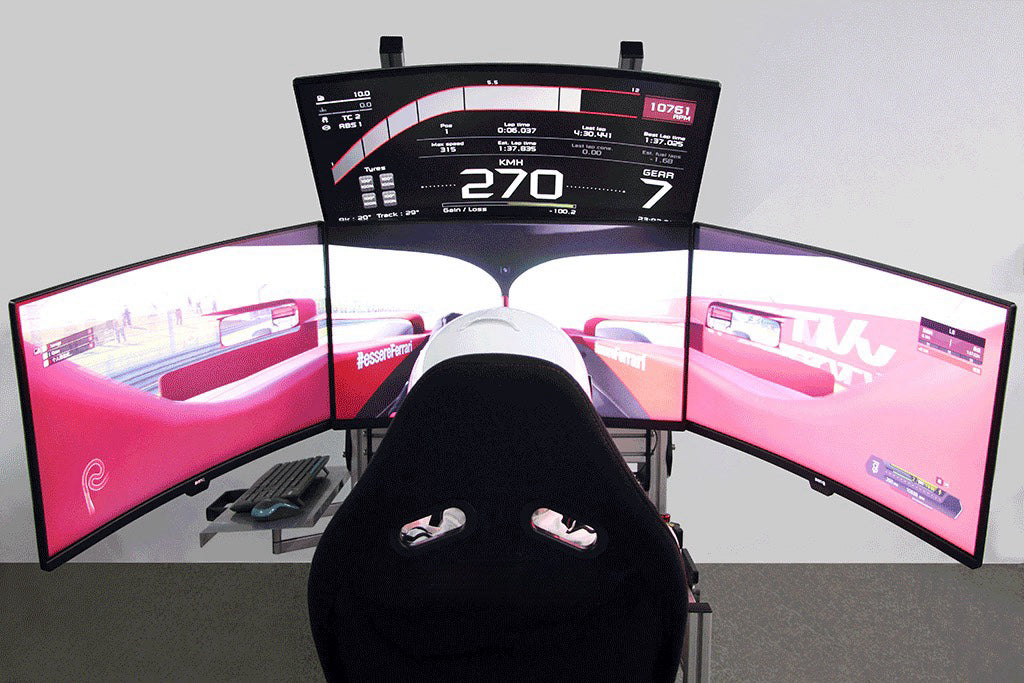 Sim Racing Pros Integrated Monitor Stand（PRE ORDER）