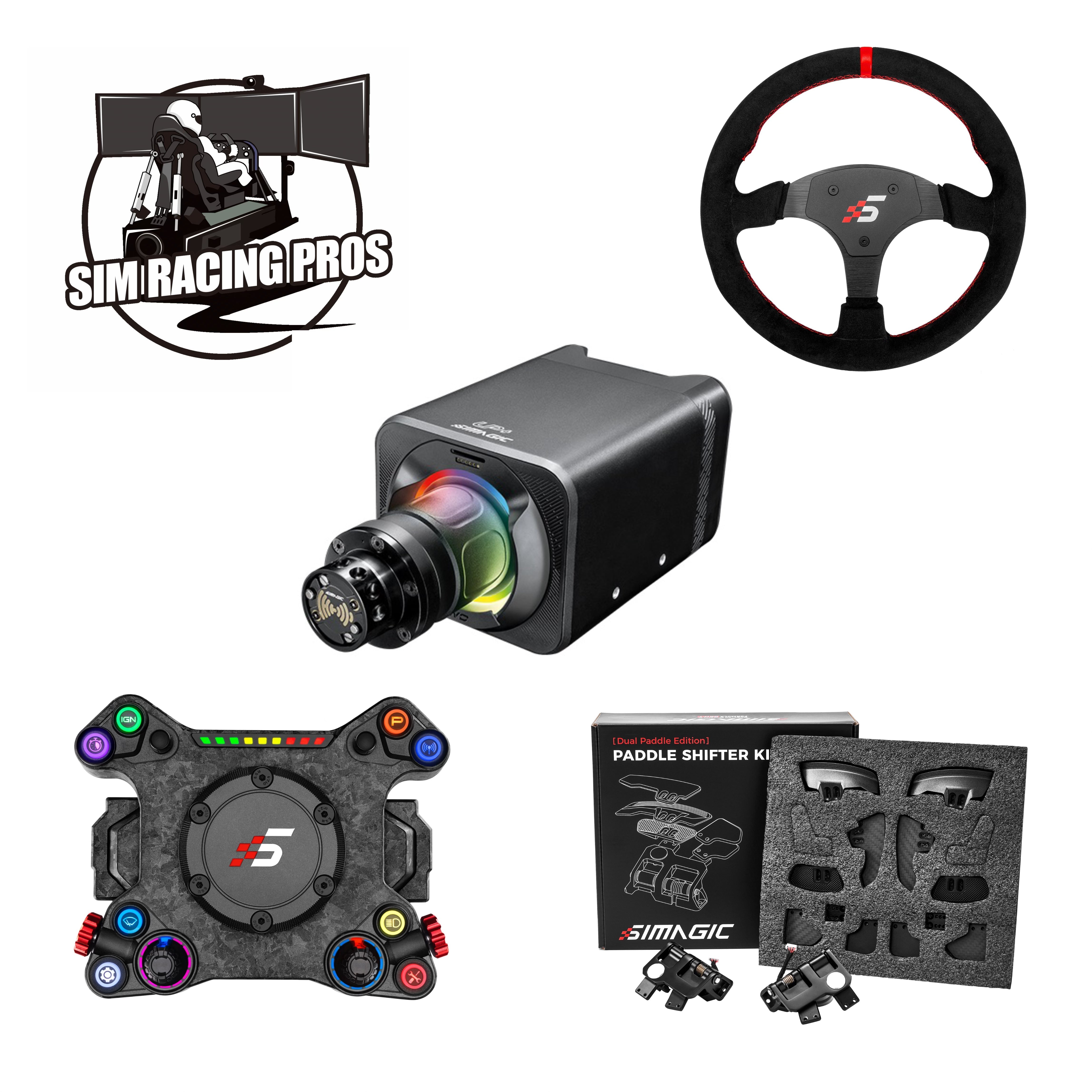 SIMAGIC EVO Pro 18nm Base Wheel Package