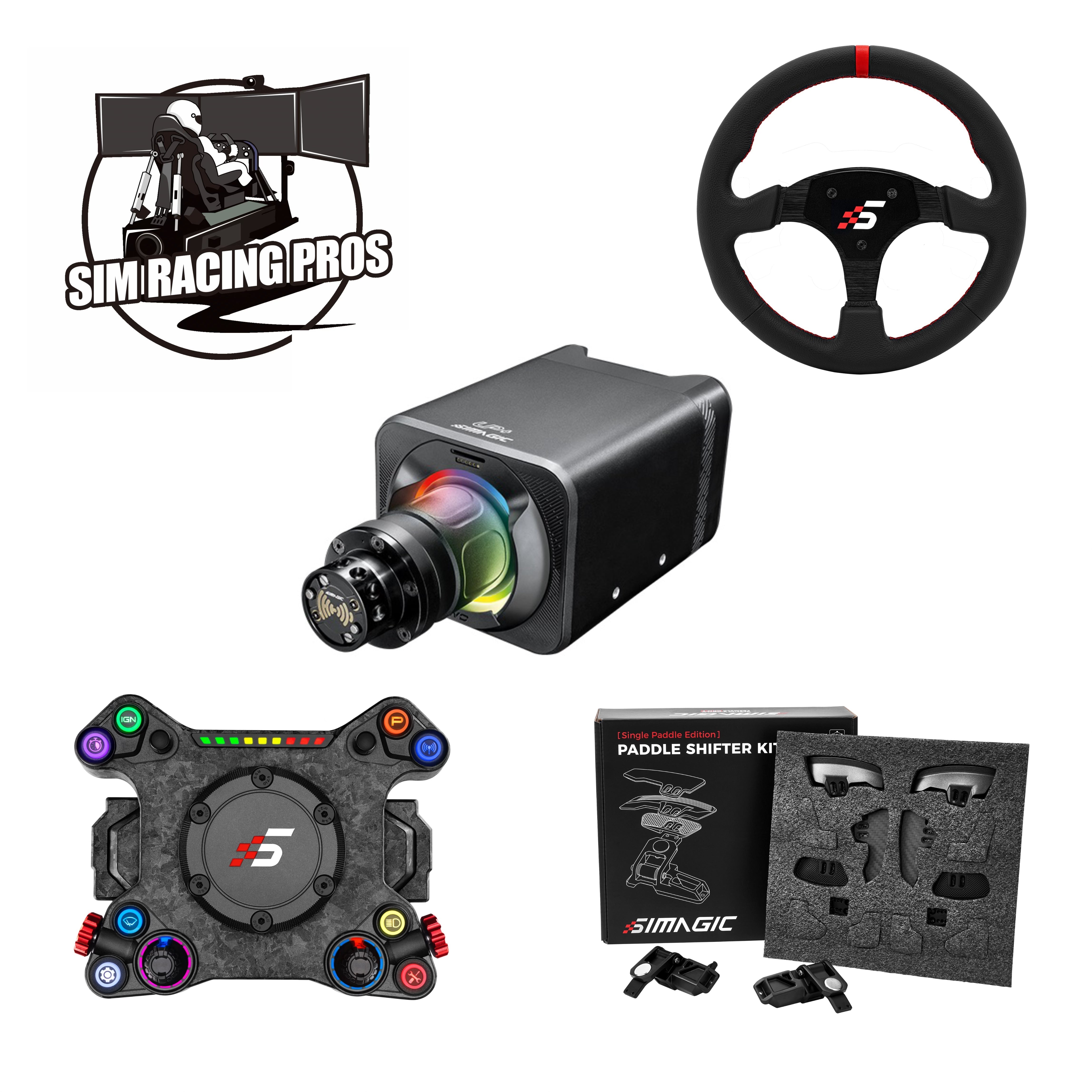 SIMAGIC EVO Pro 18nm Base Wheel Package